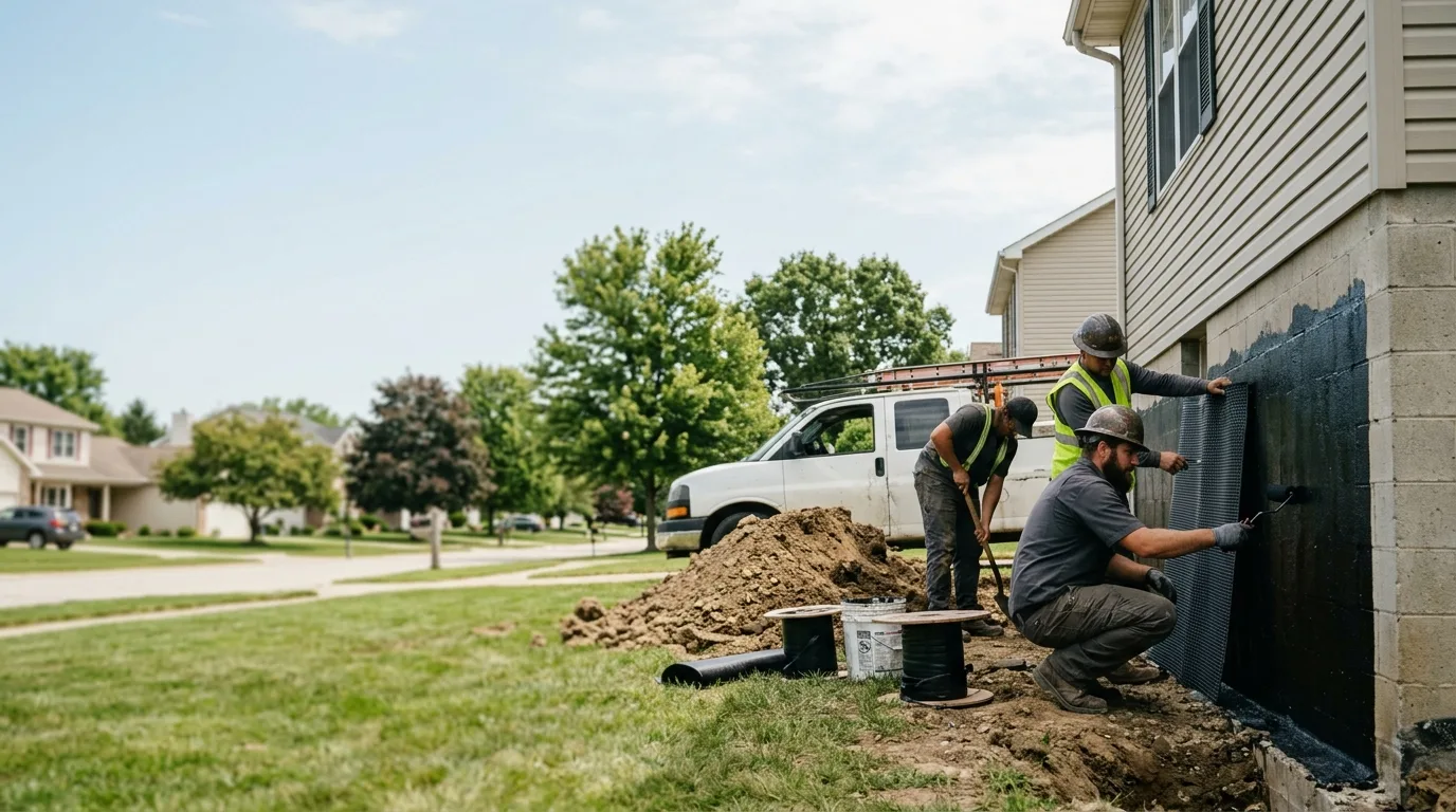 Basement Waterproofing in Lewis, IN near me